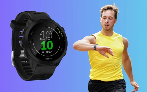 Garmin Forerunner 55: funzioni running avanzate, GPS e piani di allenamento inclusi