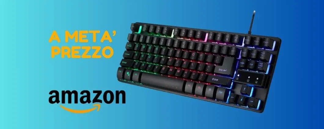 Tastiera Acer Nitro ora a META' PREZZO su Amazon!
