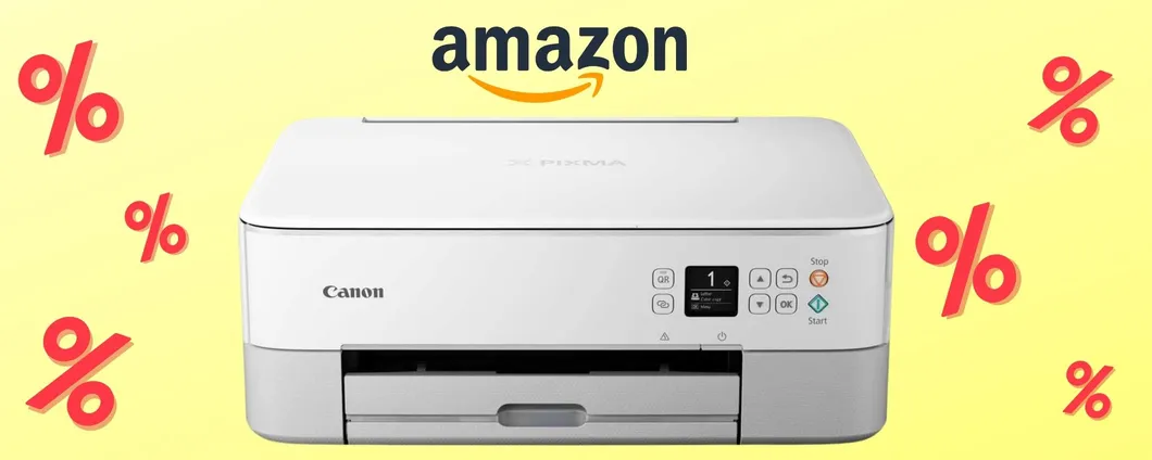 Stampa comodo da casa con la Canon PIXMA TS5351i in OFFERTA!