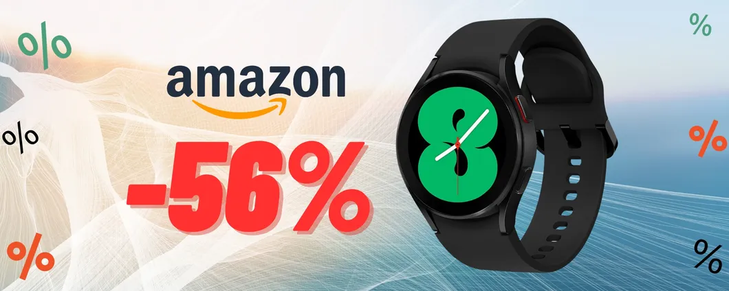 OFFERTA IMPERDIBILE per il Samsung Galaxy Watch4 su Amazon!