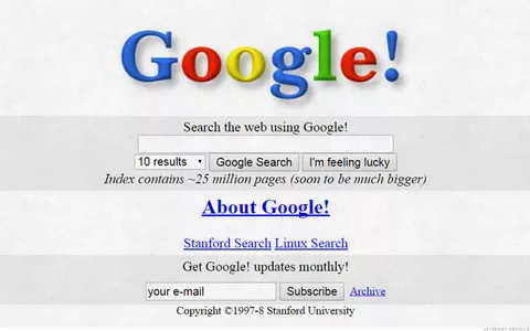 Google ha smesso di indicizzare le pagine Web più datate?