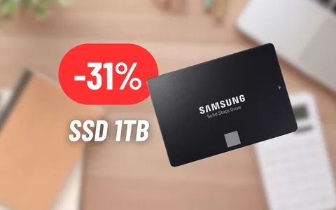SSD Samsung interno da 1TB in MEGA SCONTO: Amazon Outlet