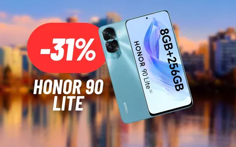 Honor 90 Lite è pratico, accessibile e SCONTATO A MENO DI 200€: un vero best buy!