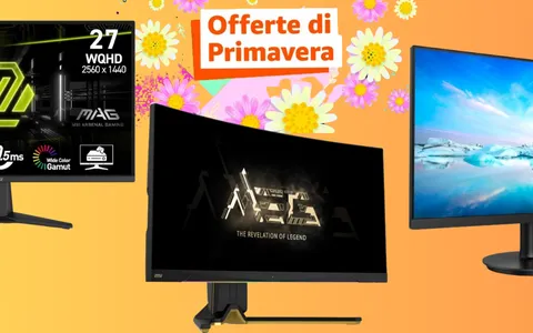 Migliori Monitor alla Festa delle Offerte di Primavera di Amazon