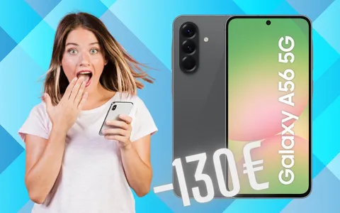 Samsung Galaxy A56 5G crolla su Amazon al PREZZO più BASSO di SEMPRE