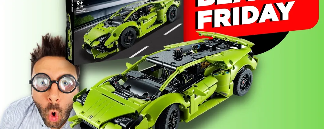 LEGO Technic LAMBORGHINI: occasione BLACK FRIDAY ancora per pochissimo