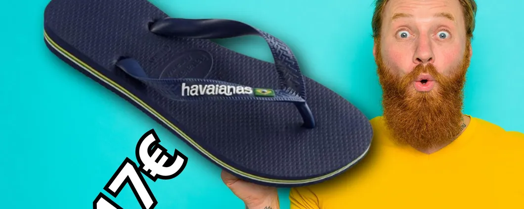 INCONFONDIBILI: Havaianas unisex per la tua estate a soli 17€ su Amazon con il 40% in meno!
