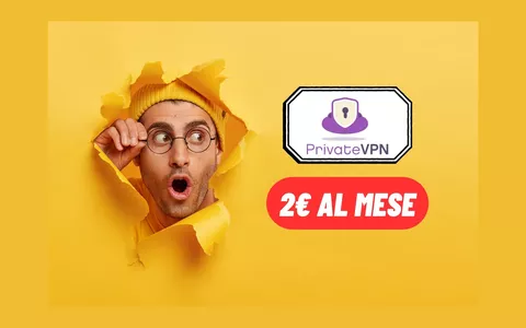 PrivateVPN: la tua privacy online a soli 2€ al mese!