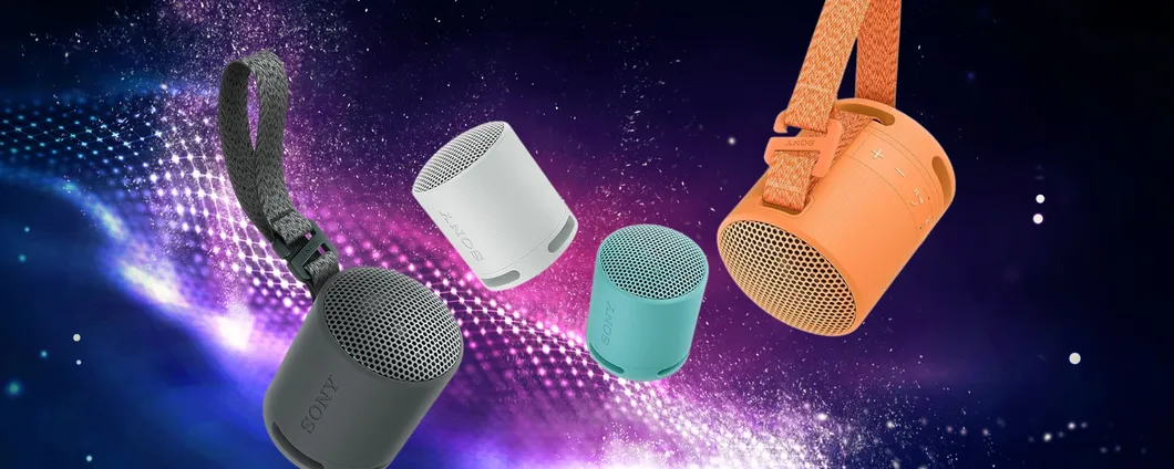 Sony SRS-XB100: speaker wireless portatile dal suono esplosivo (-49%)