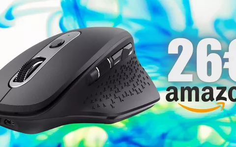 Mouse wireless ricaricabile ed ergonomico a SOLI 26€ su Amazon