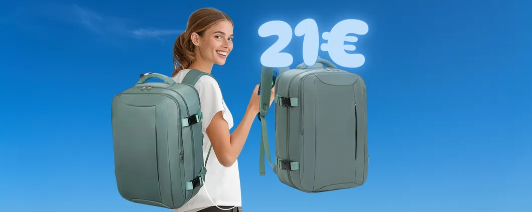 Vola senza pensieri con lo zaino ideale per Ryanair a un PREZZO MINI