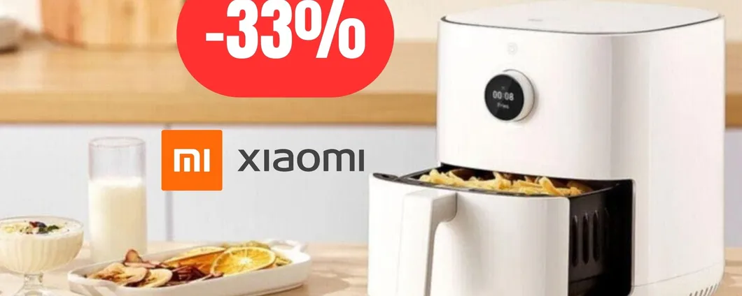 Friggitrice ad aria Xiaomi in promo: piatti ottimi, succulenti e sani