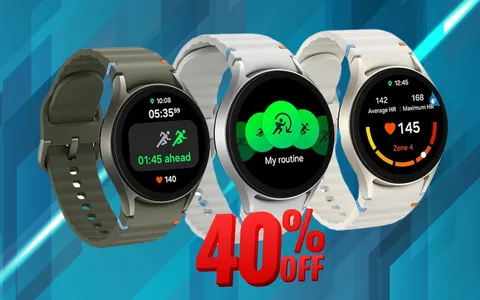 Samsung Galaxy Watch7: quello che hai sempre desiderato in sconto del 40%