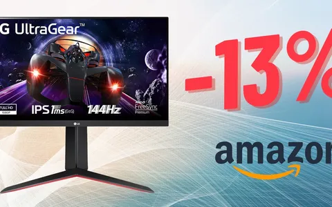 MONITOR da GAMING LG in SUPER OFFERTA su Amazon!