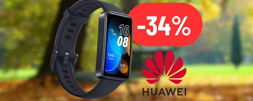 HUAWEI Band 8 è uno smartwatch ECCEZIONALE ed è scontato del 34%