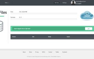 Interfaccia BTCloud