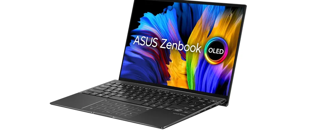 Laptop ASUS ZenBook 14 con display OLED 2,8K Glossy e AMD Ryzen 7 in promo su Amazon