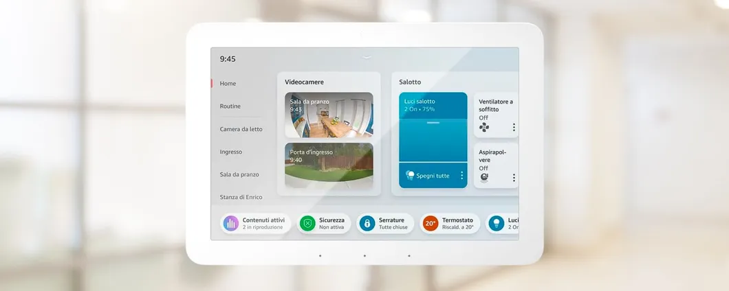 Amazon Echo Hub è disponibile in Italia: puoi acquistarlo subito