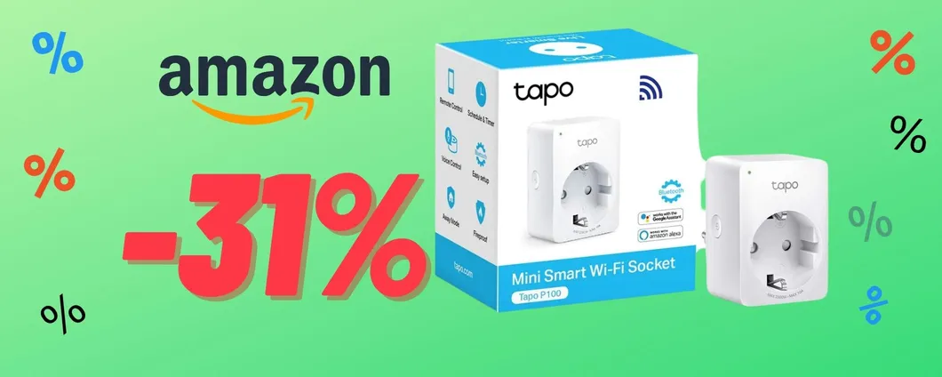 La CASA è più SMART con la Presa Intelligente Wi-Fi di TP-Link in offerta!
