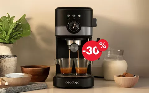 Espresso COME AL BAR con la doppia macchina x2 caffè a soli 57€ su Amazon!