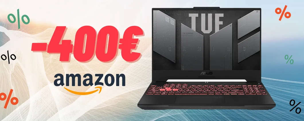 OFFERTA BOMBA per il portatile ASUS TUF Gaming A15