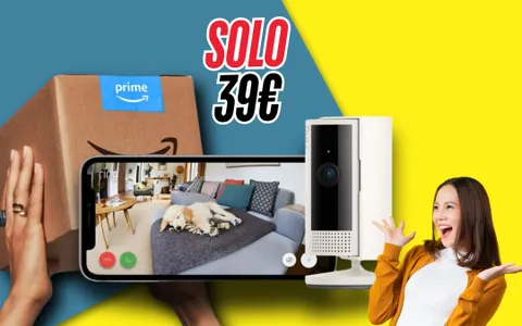 Ring videocamera interna: proteggi la tua casa spendendo solo 39€