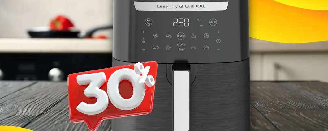 Moulinex Easy Fry & Grill XXL: 50€ di ribasso per averlo al suo prezzo MINIMO STORICO!