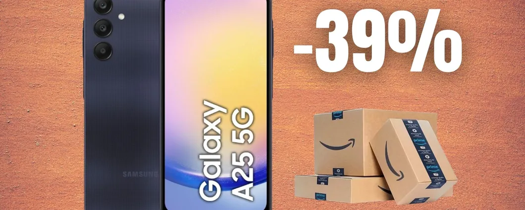 Samsung Galaxy A25: un best buy di oggi fra i medio-gamma, PROMOZIONE attiva per la Festa delle Offerte di Primavera