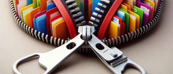 JSZip: creare file .zip con JavaScript