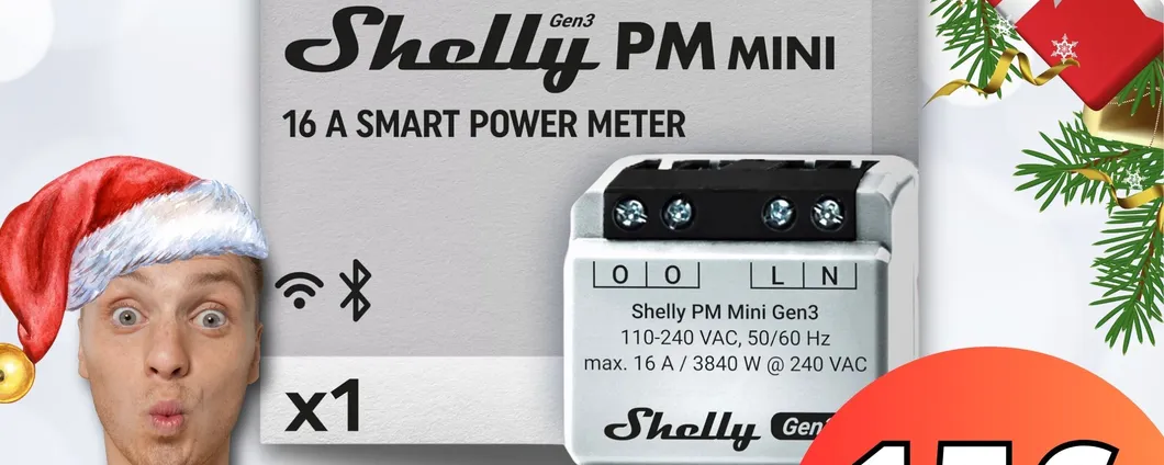 Interruttore intelligente Shelly: SOLO 15€ per la sua alta compatibilità