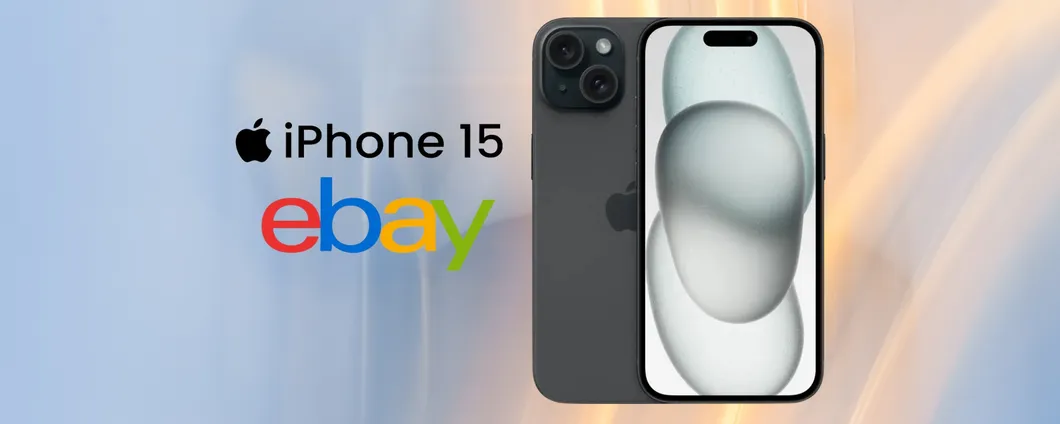 iPhone 15 Black da 128 GB a prezzo stracciato solo su eBay (-155€)