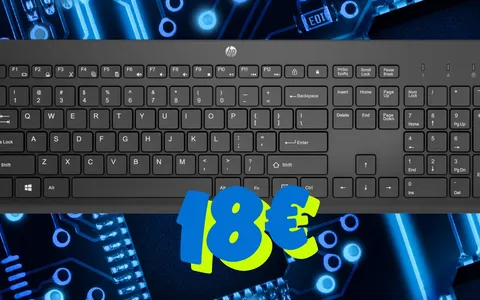 OFFERTA FOLLE: la tastiera wireless HP 230 a soli 18€ su Amazon