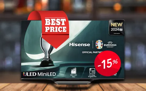 100€ DI SCONTO immediato per televisore Hisense TV da 55 pollici: scoprila su Amazon!