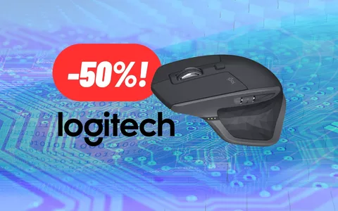 Mouse Logitech ergonomico, preciso e di design a metà prezzo