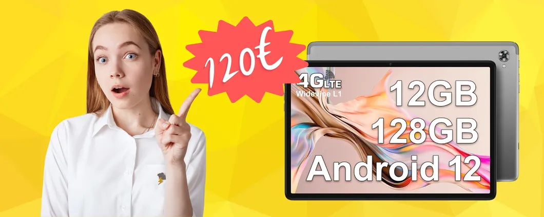 TECLAST P40HD: tablet ECCEZIONALE a 120€ su Amazon