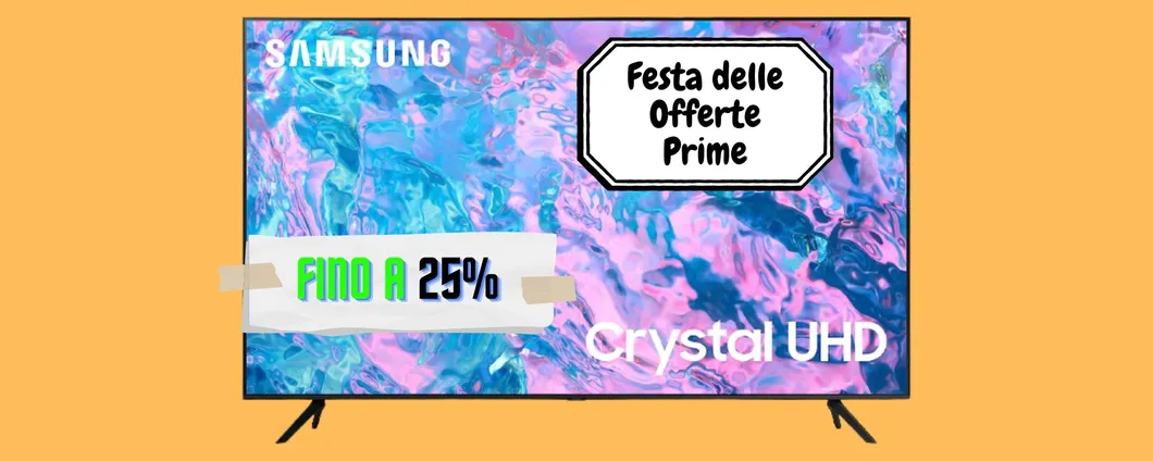 Samsung quasi REGALA Smart TV alla Festa delle Offerte Prime