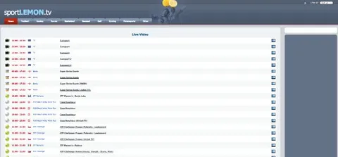 Sportlemon tv tennis live sale