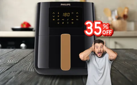 CHE BOMBA: Friggitrice ad Aria Philips CROLLA di prezzo ed è la migliore sul mercato!