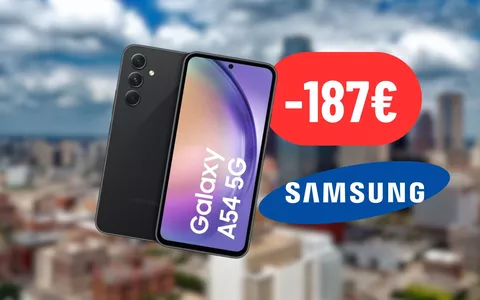 187€ RISPARMIATI sul Samsung Galaxy A54: OFFERTA FOLLE