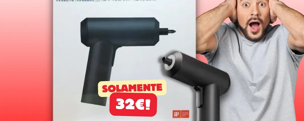 Xiaomi avvitatore elettrico senza fili: SOLO 32€ e ti cambia la vita