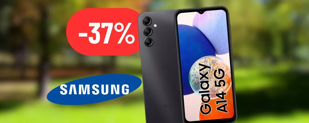 Scontatissimo il Samsung Galaxy A14 per la Festa delle Offerte di Primavera su Amazon