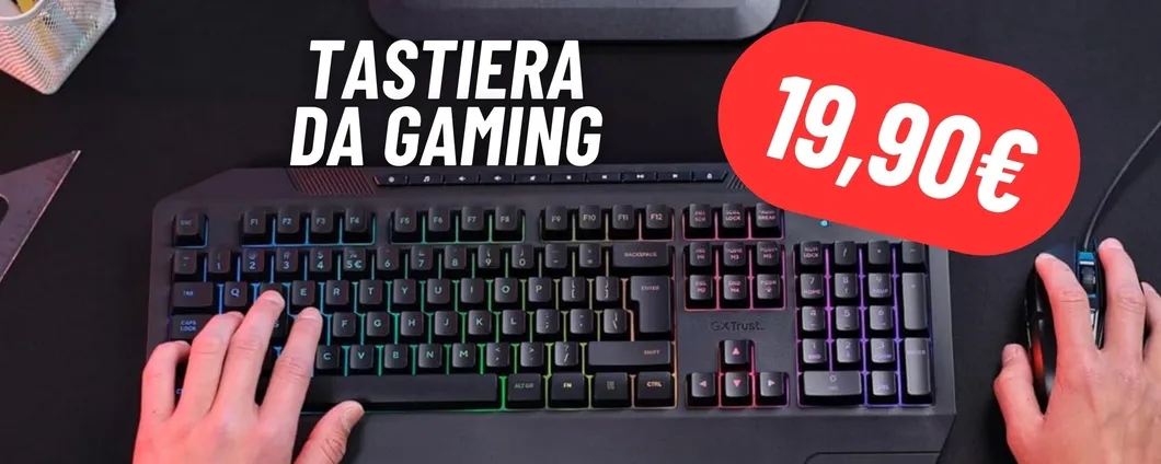 La Trust GXT 836 è una TASTIERA DA GAMING funzionale e che dà gusto: PREZZO ASSURDO