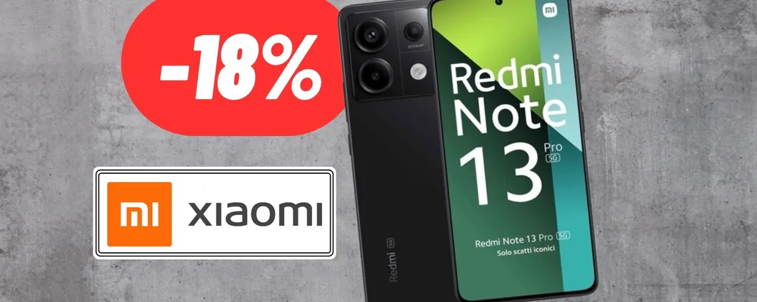 Xiaomi Redmi Note 13 Pro oggi è un BEST BUY: il prezzo crolla con la promo Amazon