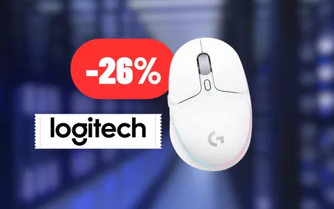 Mouse Logitech da gaming con illuminazione RGB personalizzabile in offerta: SCONTATISSIMO
