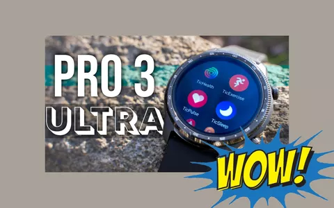 Ticwatch Pro 3 Ultra: lo smartwatch MULTIFUNZIONALE oggi a MINI PREZZO