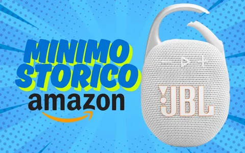 JBL Clip 5 al MINIMO STORICO su Amazon! Offerta da non perdere