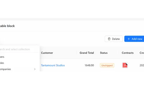 NocoBase: creare applicazioni complesse senza codice
