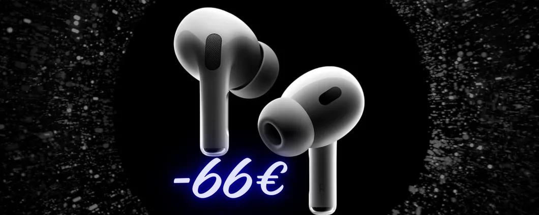 AirPods Pro 2 a soli 42€ al mese in 5 rate senza interessi (Amazon)