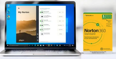 Antivirus Norton 360 fino al 71% di sconto sul piano annuale