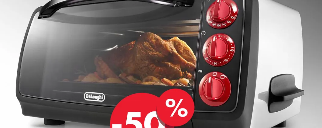 De'Longhi Sfornatutto: il tuo fornetto elettrico ECONOMICO per cucinare leccornie